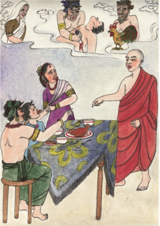 印光大师:这餐桌上摆的鸡,是你前世的父亲,你这个妻子,是你前世的母亲,愚痴的人哪会知道?